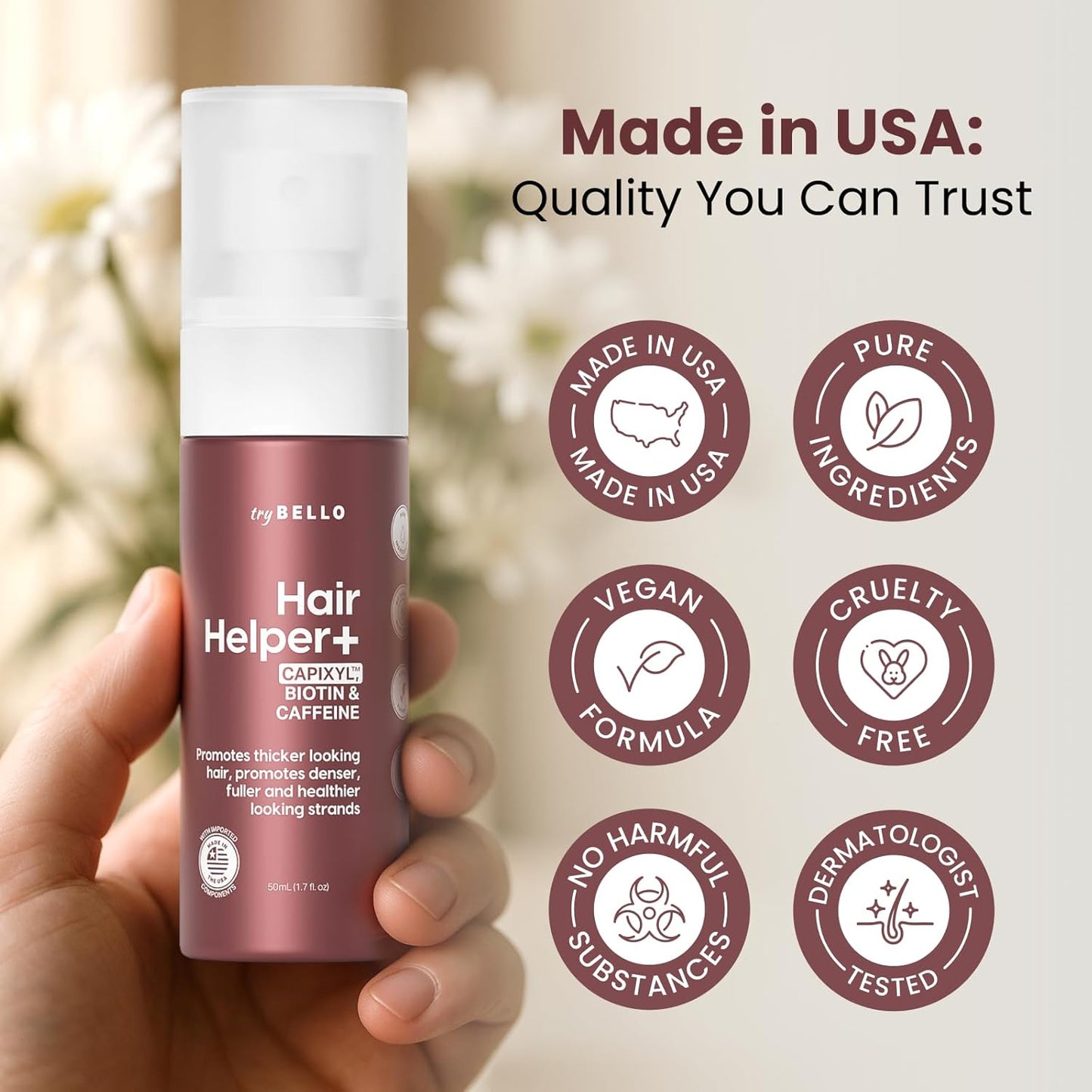 Trybello Hair Helper Spray + Hair Helper+ Spray