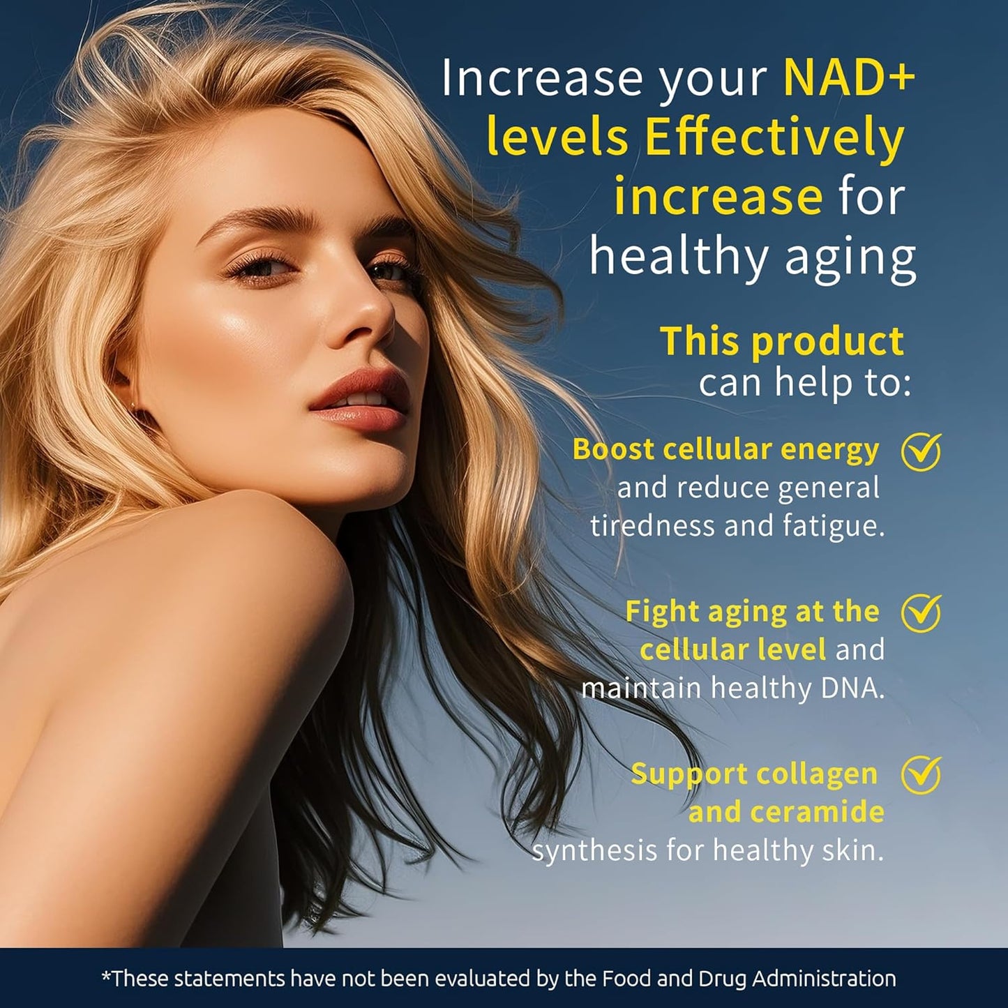 1400mg NAD+ Liquid Supplement for Anti Aging and Cell Regeneration, Premium Alternative Liposomal, Nicotinamide Riboside with Resveratrol, PQQ & CoQ10 - Advanced Cellular Energy, 20 Pack