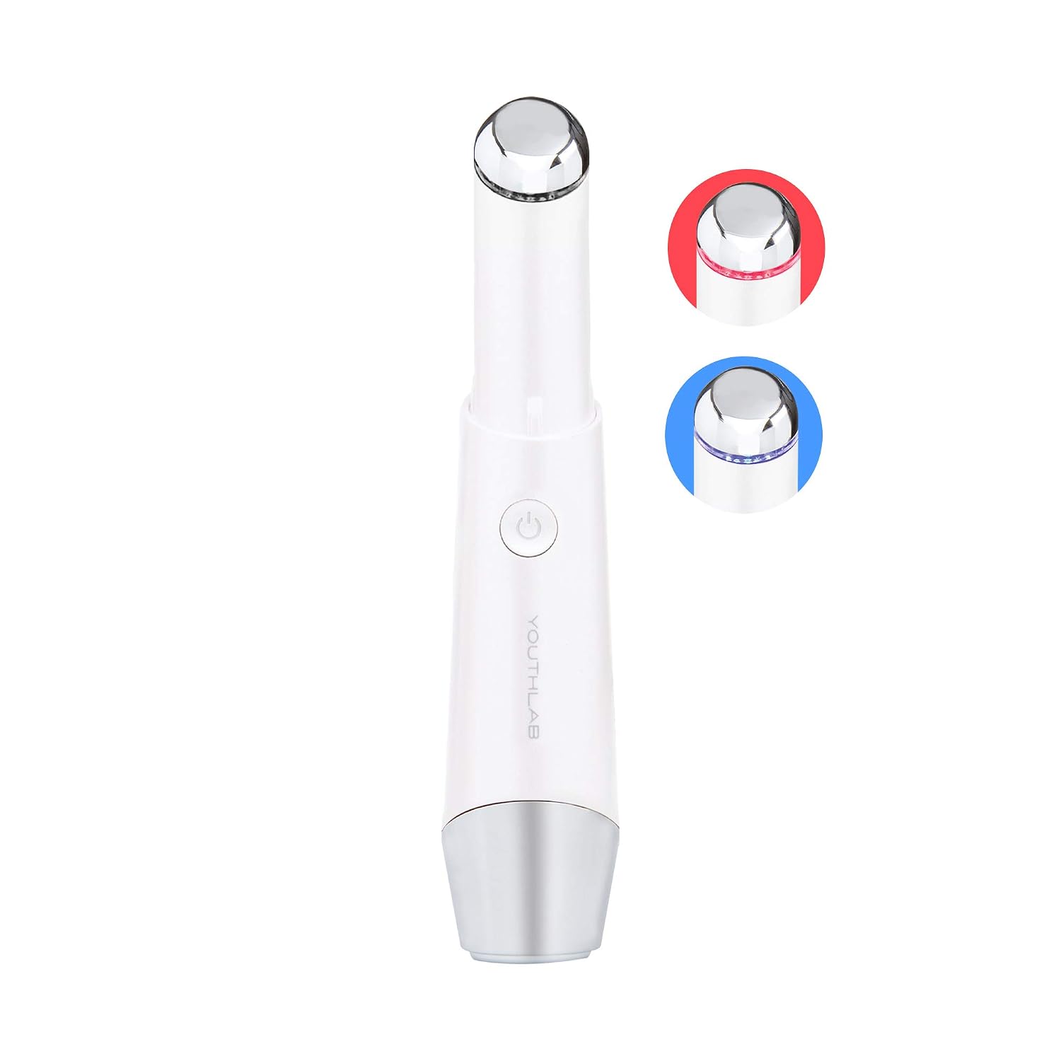 Eye & Face Wand/Tool – Heated Eye Wand with Vibration for Puffiness, Tired Eyes, Brighter Under Area, Redness Relief, Product Absorption, Smoother Skin & Relaxing Massage
