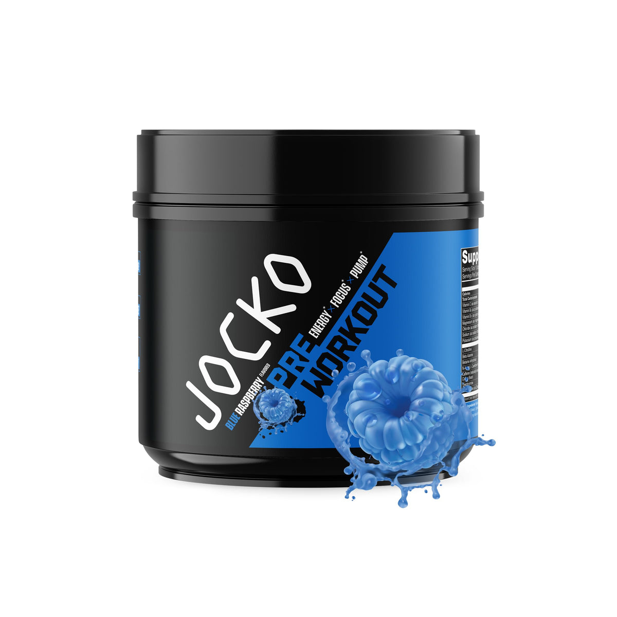 Jocko Fuel High Stim Pre Workout Powder, Nitro Pop | 30 Servings