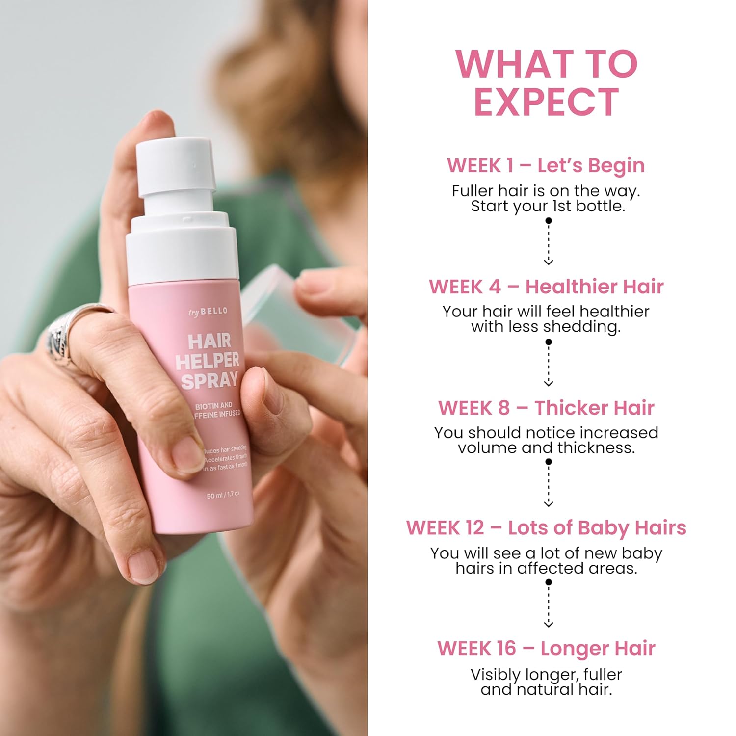 Trybello Hair Helper Spray + Hair Helper+ Spray