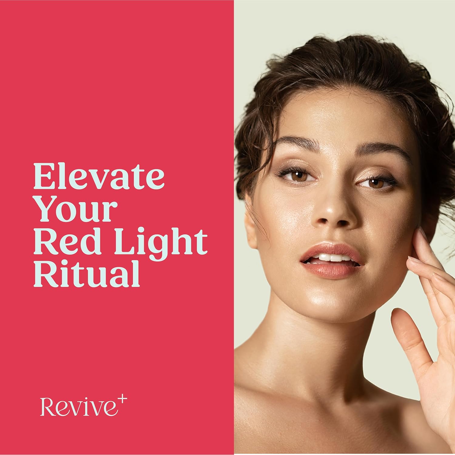 Red Light Therapy Serum for Face — Activation Serum to Amplify Red Light Therapy & Microcurrent Facial Device Results | Green Tea + Hyaluronic Acid + Aloe | Hydrating Anti-Wrinkle Face Serum, 1oz
