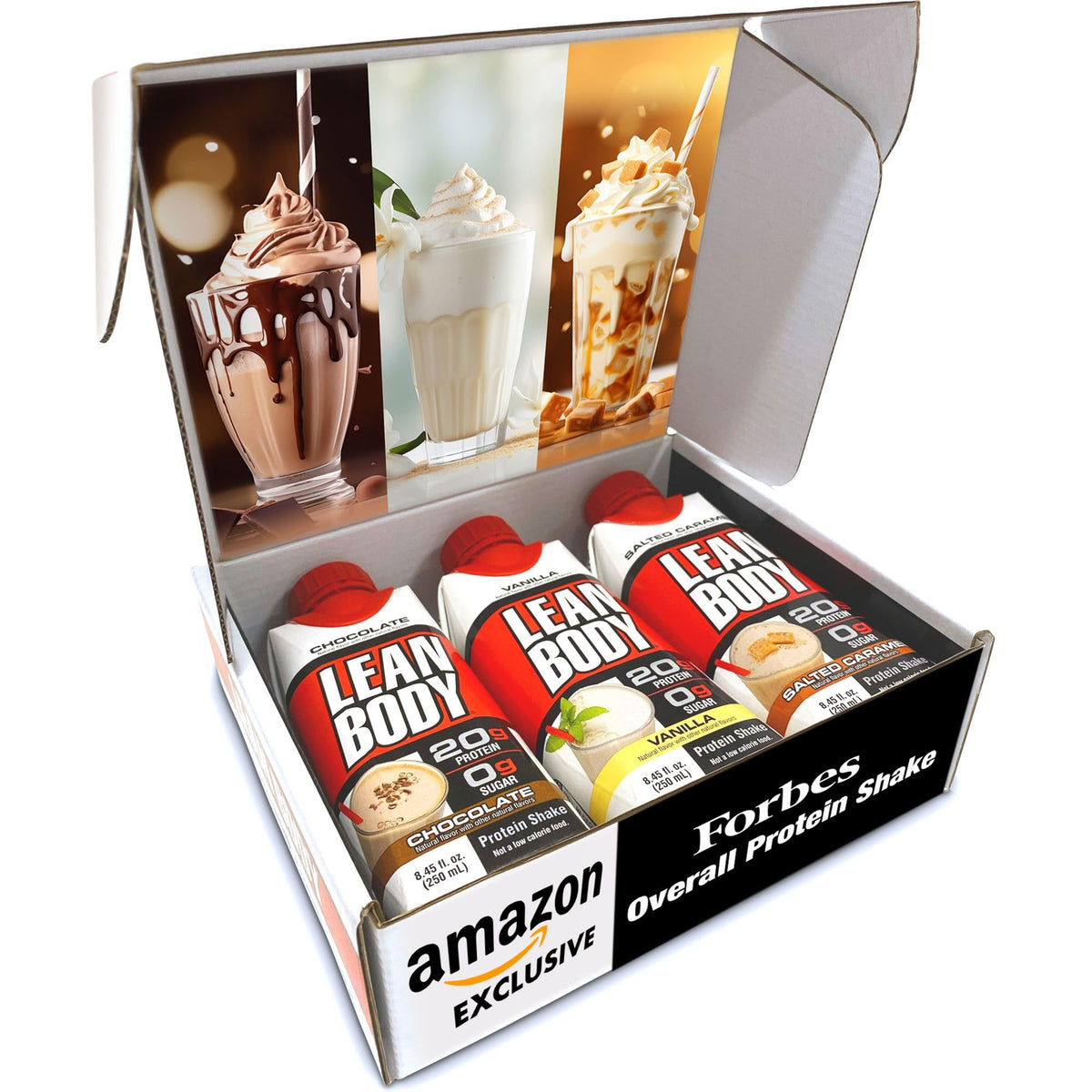LABRADA Nutrition - Lean Body RTD Whey Protein Shake, Convenient On-The-Go Meal Replacement Shake for Men & Women, 20 Grams of Protein – Zero Sugar, Lactose & Gluten Free, Vanilla (Pack of 16)